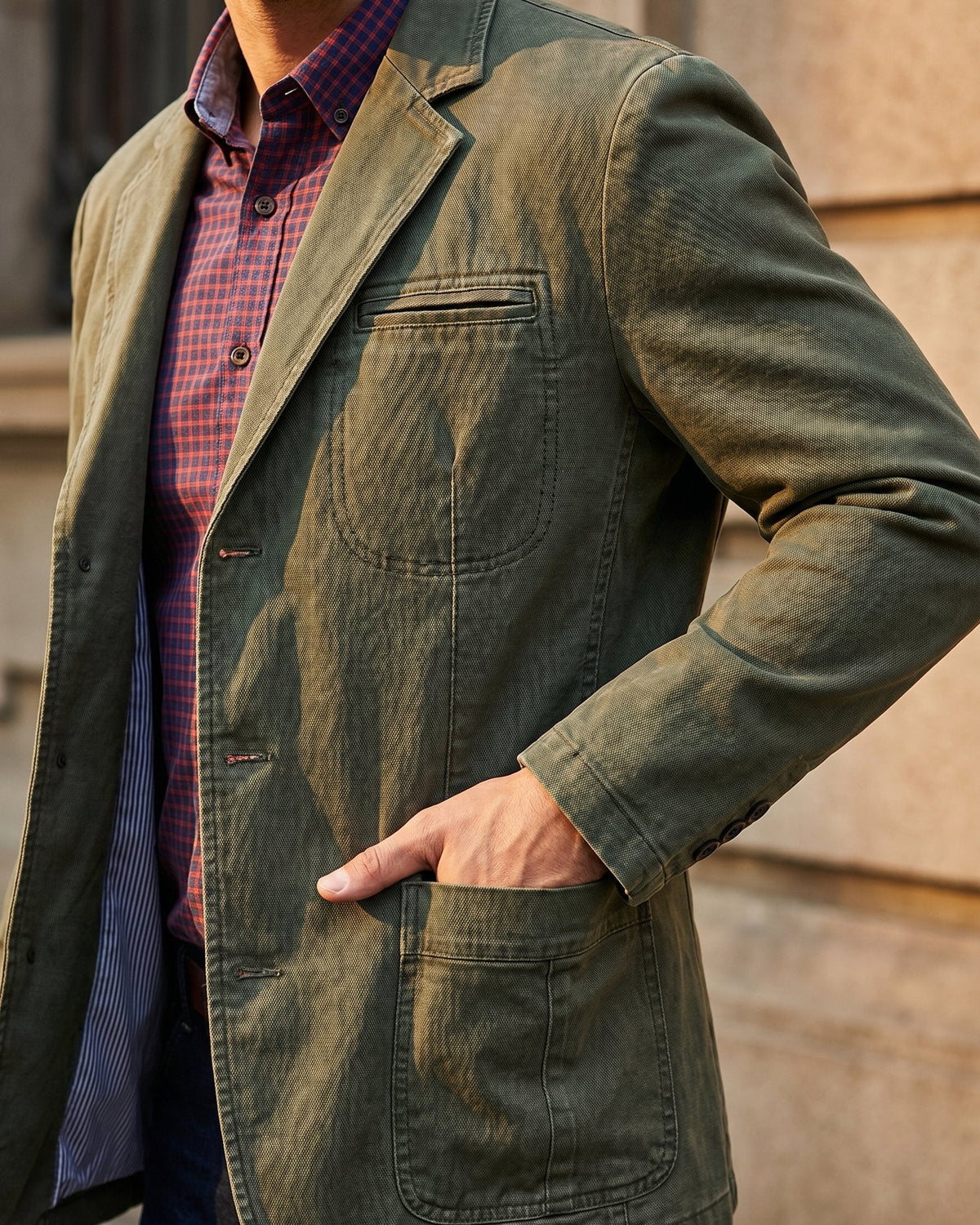 Bellagio Cotton Blazer