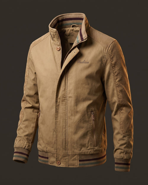 Richard Cotton Bomber Jacket