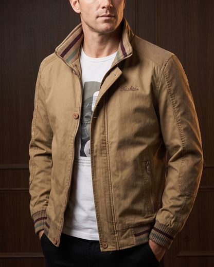Richard Cotton Bomber Jacket