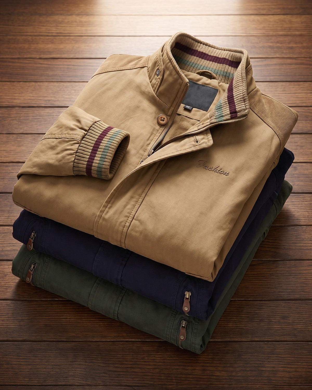 Richard Cotton Bomber Jacket