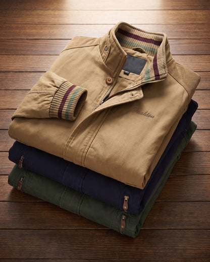 Richard Cotton Bomber Jacket