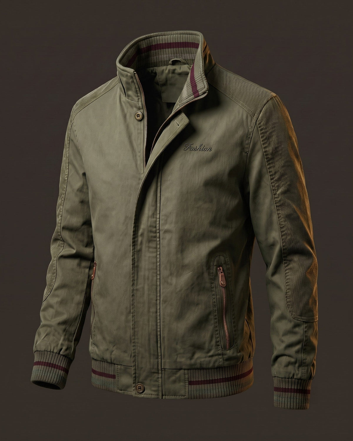 Richard Cotton Bomber Jacket