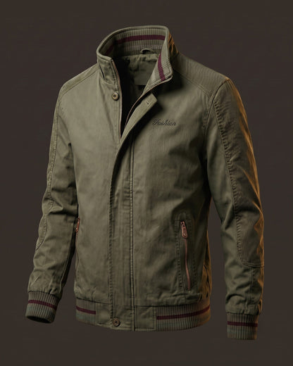 Richard Cotton Bomber Jacket