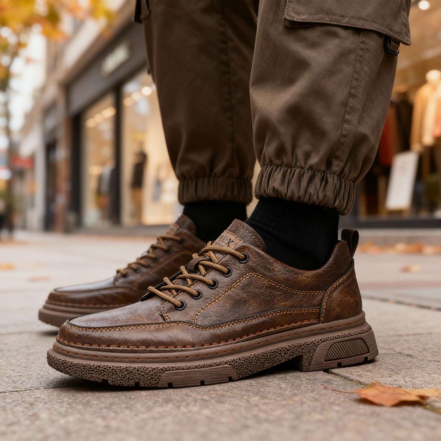 Weston Ridge™ Leather Sneakers